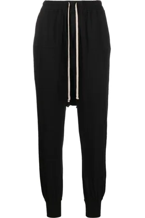 Rick Owens Dropped-crotch track pants