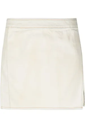 Palm Angels Bull denim miniskirt