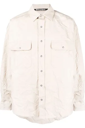 Palm Angels Logo-print long-sleeve shirt