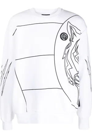 Philipp Plein Logo tiger-print sweatshirt