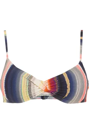 Lygia & Nanny Cassis striped bikini top