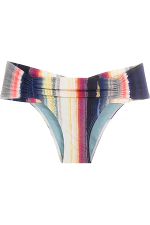 Lygia & Nanny Jasper stripe-print bikini bottoms