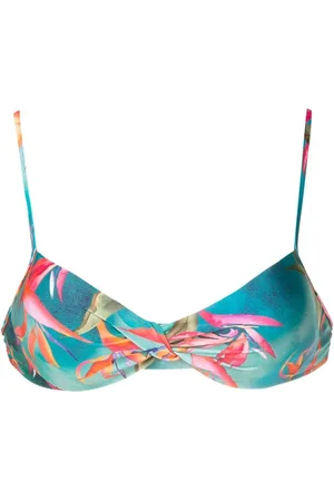 Lygia & Nanny Cassis printed bikini top