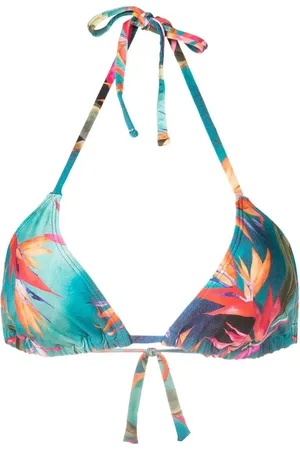 Lygia & Nanny Lasmin printed bikini top