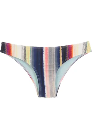 Lygia & Nanny Waikiki stripe-print bikini bottoms