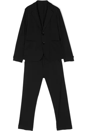 Paolo Pecora Loungewear - Single-breasted two-piece suit - Black