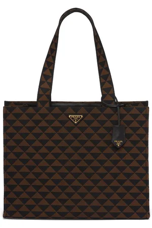 Prada çarge Symbole geometric-print tote