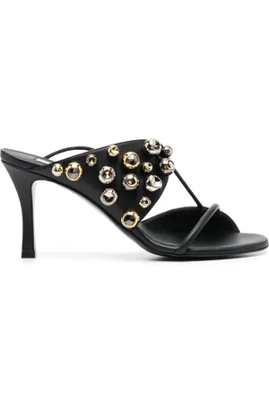 Stella McCartney Bead-embellished 90mm artificial-leather sandals