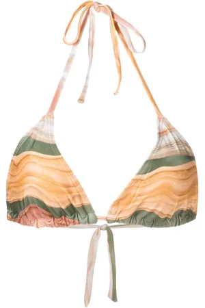 Lygia & Nanny Abstract-print bikini top