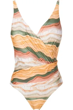 Lygia & Nanny Maisa drapped swimsuit