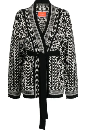 La DoubleJ Belted wool cardigan