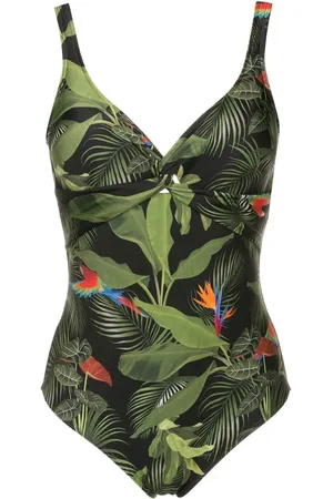 Lygia & Nanny Maillot Adriana botanical-print one-piece