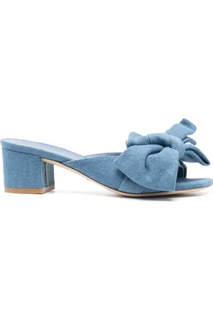 Stuart Weitzman 55mm bow-detail sandals