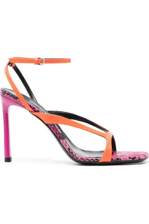 Sergio Rossi Aracne 100mm leather sandals