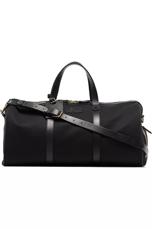Ralph Lauren Men Luggage - Logo-patch canvas holdall - Black