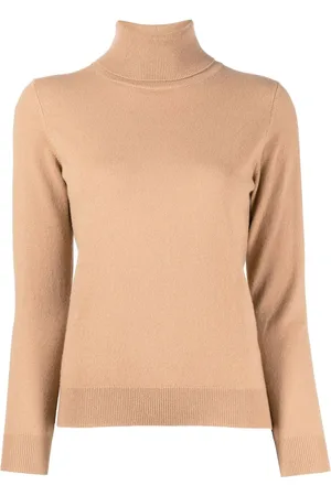 N.PEAL Ribbed-knit roll neck sweater