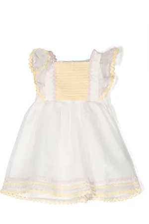 Stella McCartney Zigzag-detail ruffled dress