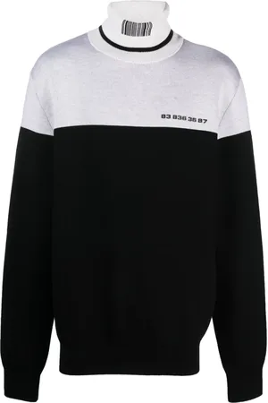VTMNTS Numbered roll-neck jumper