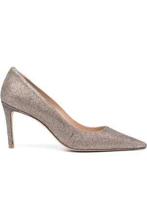 Stuart Weitzman 90mm glitter pumps