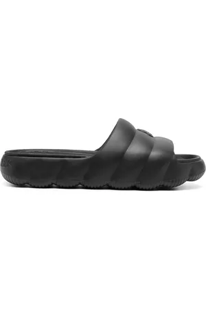 Moncler Men Sandals - Lilo quilted slides - Black