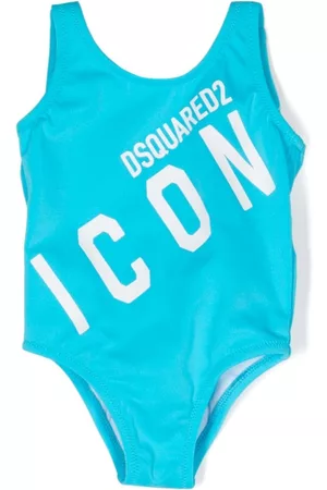 Dsquared2 Swimsuits - Icon-print swimsuit - Blue