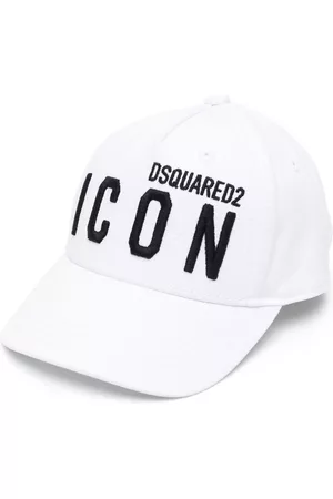 Dsquared2 Caps - Icon logo-embroidered baseball cap - White