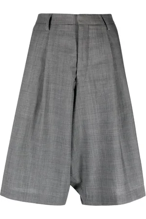 R13 Tailored knee-length shorts