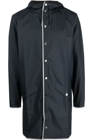 Rains Zip-up hooded raincoat