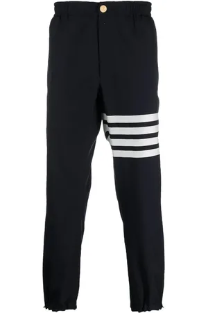 Thom Browne 4-Bar elasticated ankle trousers