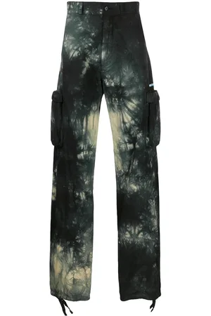 Men's Tie-dye Ripstop Cargo Pants by Off-white