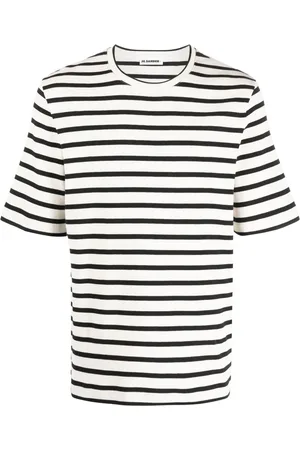 Jil Sander Stripe-print short-sleeved T-shirt