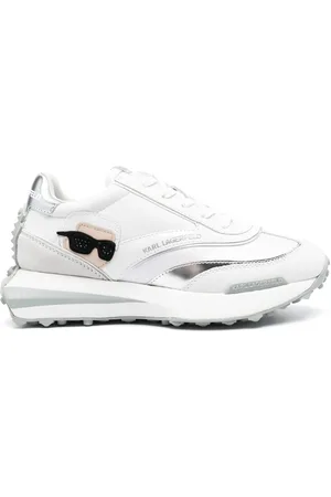 Karl Lagerfeld Zone Karl leather low-top sneakers