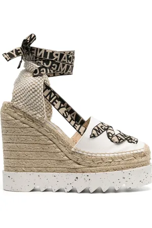 Stella McCartney Gaia 140mm wedge espadrilles