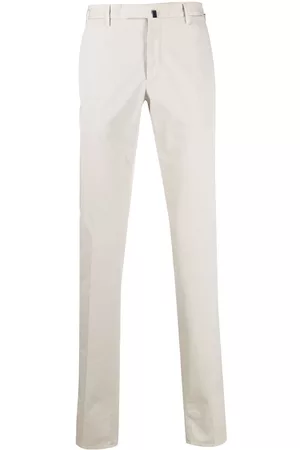Incotex Men Formal Pants - Straight-leg tailored trousers - Neutrals