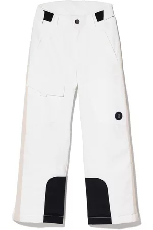 Bogner Girls Ski Suits - Two-tone ski trousers - White