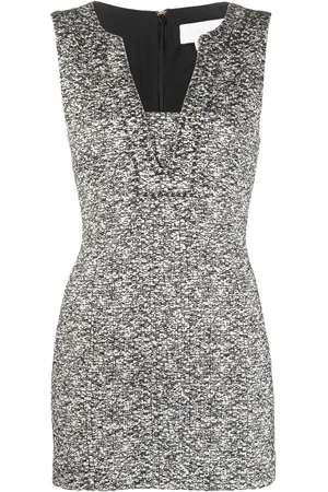 GENNY Marl-knit mini dress