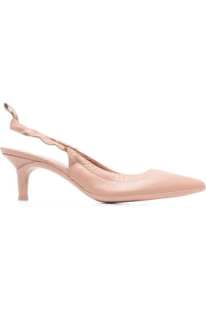 Gianvito Rossi Alina slingback leather pumps