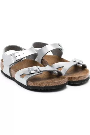 Birkenstock Sandals - Double-strap design sandals - Silver