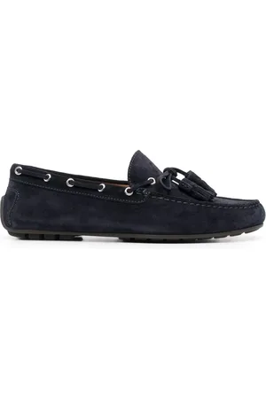 Ralph Lauren Harold tasselled suede loafers