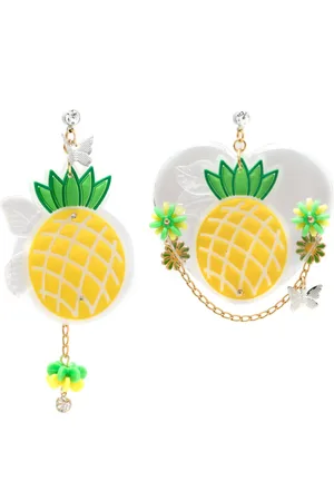 AMIR SLAMA Pineapple drop earrings