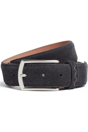 Ermenegildo Zegna Triple Stitch suede belt