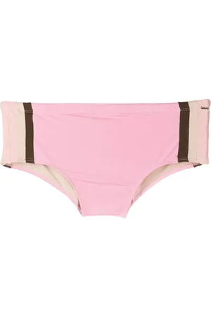 AMIR SLAMA Side-stripe swim trunks