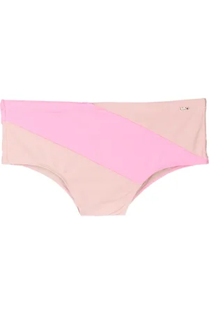 AMIR SLAMA Panelled swim trunks