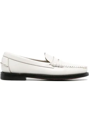 SEBAGO Dan penny-slot flat leather loafers
