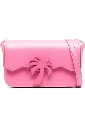 Palm Angels Bridge leather crossbody bag