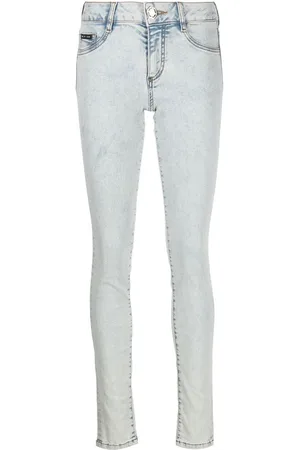 Philipp Plein High-rise skinny-cut jeans