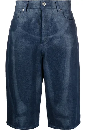 OFF-WHITE Body Scan denim shorts
