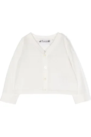 BONPOINT Fine-knit V-neck cardigan