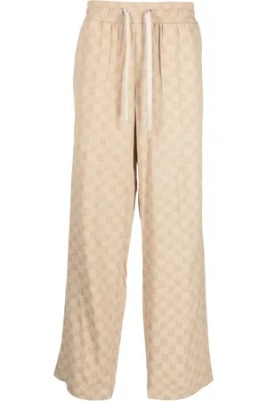 MISBHV Logo-print wide-leg trousers