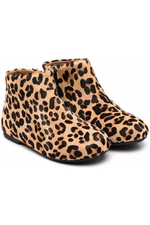AGE OF INNOCENCE Ankle Boots - Chiara leopard-print boots - Brown